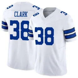Youth Alijah Clark Dallas Cowboys No.38 Limited Vapor F.U.S.E. Jersey - White