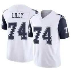 Youth Bob Lilly Dallas Cowboys No.74 Limited 2nd Alternate Vapor F.U.S.E. Jersey - White
