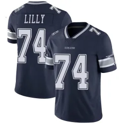 Youth Bob Lilly Dallas Cowboys No.74 Limited Team Color Vapor Untouchable Jersey - Navy