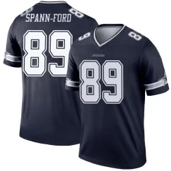 Youth Brevyn Spann-Ford Dallas Cowboys No.89 Legend Jersey - Navy