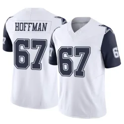 Youth Brock Hoffman Dallas Cowboys No.67 Limited 2nd Alternate Vapor F.U.S.E. Jersey - White