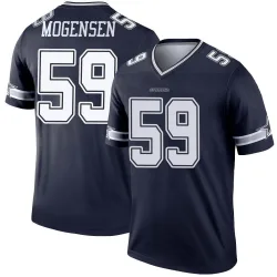 Youth Brock Mogensen Dallas Cowboys No.59 Legend Jersey - Navy