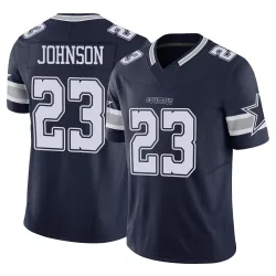 Youth Buddy Johnson Dallas Cowboys No.23 Limited Vapor F.U.S.E. Jersey - Navy