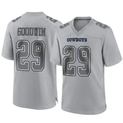 Youth C.J. Goodwin Dallas Cowboys No.29 Game Atmosphere Fashion Jersey - Gray