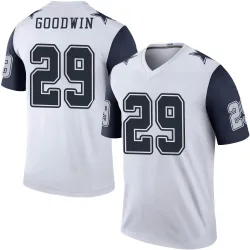 Youth C.J. Goodwin Dallas Cowboys No.29 Legend Color Rush Jersey - White