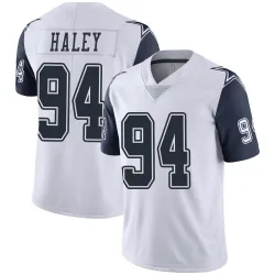 Youth Charles Haley Dallas Cowboys No.94 Limited Color Rush Vapor Untouchable Jersey - White