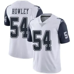 Youth Chuck Howley Dallas Cowboys No.54 Limited Color Rush Vapor Untouchable Jersey - White