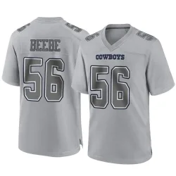 Youth Cooper Beebe Dallas Cowboys No.56 Game Atmosphere Fashion Jersey - Gray