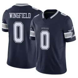 Youth DJ Wingfield Dallas Cowboys No.0 Limited Vapor F.U.S.E. Jersey - Navy