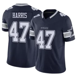 Youth Darius Harris Dallas Cowboys No.47 Limited Vapor F.U.S.E. Jersey - Navy