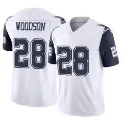 Youth Darren Woodson Dallas Cowboys No.28 Limited 2nd Alternate Vapor F.U.S.E. Jersey - White