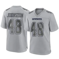 Youth Daryl Johnston Dallas Cowboys No.48 Game Atmosphere Fashion Jersey - Gray