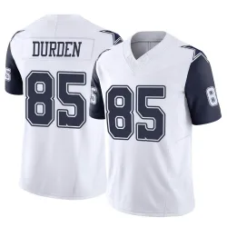 Youth David Durden Dallas Cowboys No.85 Limited 2nd Alternate Vapor F.U.S.E. Jersey - White