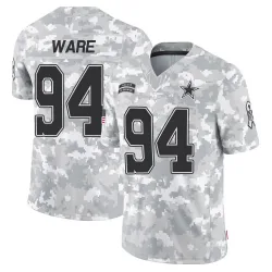 Youth DeMarcus Ware Dallas Cowboys No.94 Limited 2024 Salute to Service Jersey - Arctic Camo