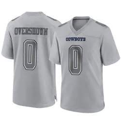 Youth DeMarvion Overshown Dallas Cowboys No.0 Game Atmosphere Fashion Jersey - Gray