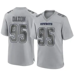 Youth Denzel Daxon Dallas Cowboys No.95 Game Atmosphere Fashion Jersey - Gray