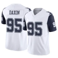 Youth Denzel Daxon Dallas Cowboys No.95 Limited 2nd Alternate Vapor F.U.S.E. Jersey - White