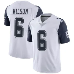 Youth Donovan Wilson Dallas Cowboys No.6 Limited Color Rush Vapor Untouchable Jersey - White