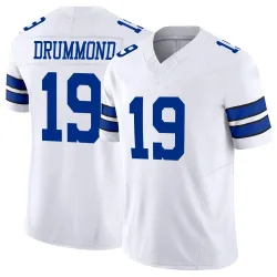 Youth Dontario Drummond Dallas Cowboys No.19 Limited Vapor F.U.S.E. Jersey - White