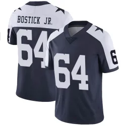 Youth Earl Bostick Jr. Dallas Cowboys No.64 Limited Alternate Vapor Untouchable Jersey - Navy