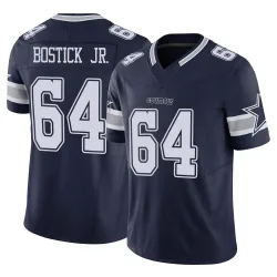Youth Earl Bostick Jr. Dallas Cowboys No.64 Limited Vapor F.U.S.E. Jersey - Navy