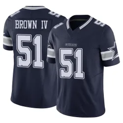 Youth Earnest Brown IV Dallas Cowboys No.51 Limited Vapor F.U.S.E. Jersey - Navy
