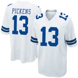 Youth George Pickens Dallas Cowboys No.13 Game Jersey - White