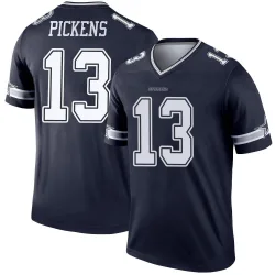 Youth George Pickens Dallas Cowboys No.13 Legend Jersey - Navy