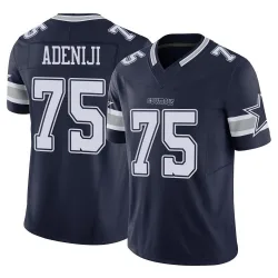 Youth Hakeem Adeniji Dallas Cowboys No.75 Limited Vapor F.U.S.E. Jersey - Navy