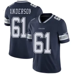 Youth Jack Anderson Dallas Cowboys No.61 Limited Team Color Vapor Untouchable Jersey - Navy