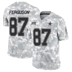 Youth Jake Ferguson Dallas Cowboys No.87 Limited 2024 Salute to Service Jersey - Arctic Camo