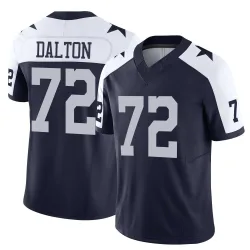 Youth Jalen Dalton Dallas Cowboys No.72 Limited Alternate Vapor F.U.S.E. Jersey - Navy