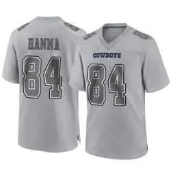 Youth James Hanna Dallas Cowboys No.84 Game Atmosphere Fashion Jersey - Gray
