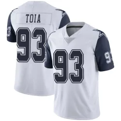 Youth Jay Toia Dallas Cowboys No.93 Limited Color Rush Vapor Untouchable Jersey - White