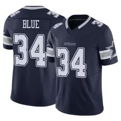 Youth Jaydon Blue Dallas Cowboys No.34 Limited Vapor F.U.S.E. Jersey - Navy