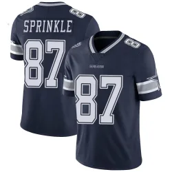 Youth Jeremy Sprinkle Dallas Cowboys No.87 Limited Team Color Vapor Untouchable Jersey - Navy