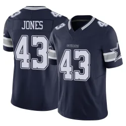 Youth Joe Jones Dallas Cowboys No.43 Limited Vapor F.U.S.E. Jersey - Navy