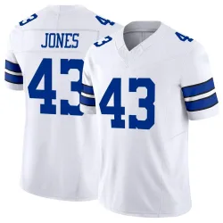 Youth Joe Jones Dallas Cowboys No.43 Limited Vapor F.U.S.E. Jersey - White