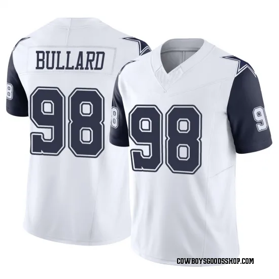 Youth Jonathan Bullard Dallas Cowboys No.98 Limited 2nd Alternate Vapor F.U.S.E. Jersey - White