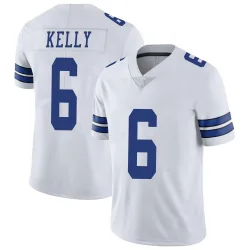 Youth Josh Kelly Dallas Cowboys No.6 Limited Vapor Untouchable Jersey - White