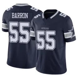 Youth Justin Barron Dallas Cowboys No.55 Limited Vapor F.U.S.E. Jersey - Navy