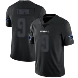 Youth KaVontae Turpin Dallas Cowboys No.9 Limited Jersey - Black Impact