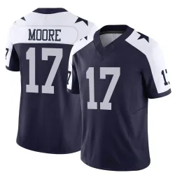 Youth Kellen Moore Dallas Cowboys No.17 Limited Alternate Vapor F.U.S.E. Jersey - Navy
