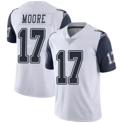 Youth Kellen Moore Dallas Cowboys No.17 Limited Color Rush Vapor Untouchable Jersey - White