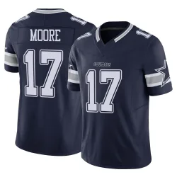 Youth Kellen Moore Dallas Cowboys No.17 Limited Vapor F.U.S.E. Jersey - Navy