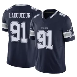 Youth L.P. LaDouceur Dallas Cowboys No.91 Limited L.P. Ladouceur Vapor F.U.S.E. Jersey - Navy