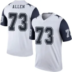 Youth Larry Allen Dallas Cowboys No.73 Legend Color Rush Jersey - White