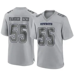 Youth Leighton Vander Esch Dallas Cowboys No.55 Game Atmosphere Fashion Jersey - Gray