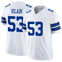 Youth Luiji Vilain Dallas Cowboys No.53 Limited Vapor F.U.S.E. Jersey - White