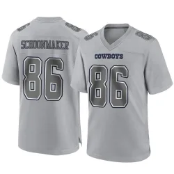 Youth Luke Schoonmaker Dallas Cowboys No.86 Game Atmosphere Fashion Jersey - Gray